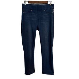 Liverpool Jeans Company Womens Dark Stretch Pull On Jegging Ankle Jeans 8/29